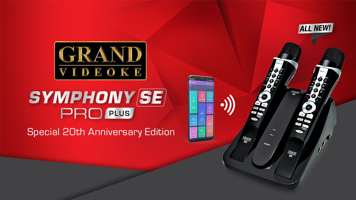 Grand Videoke celebrates its 20-year heritage with the Symphony SE Pro Plus